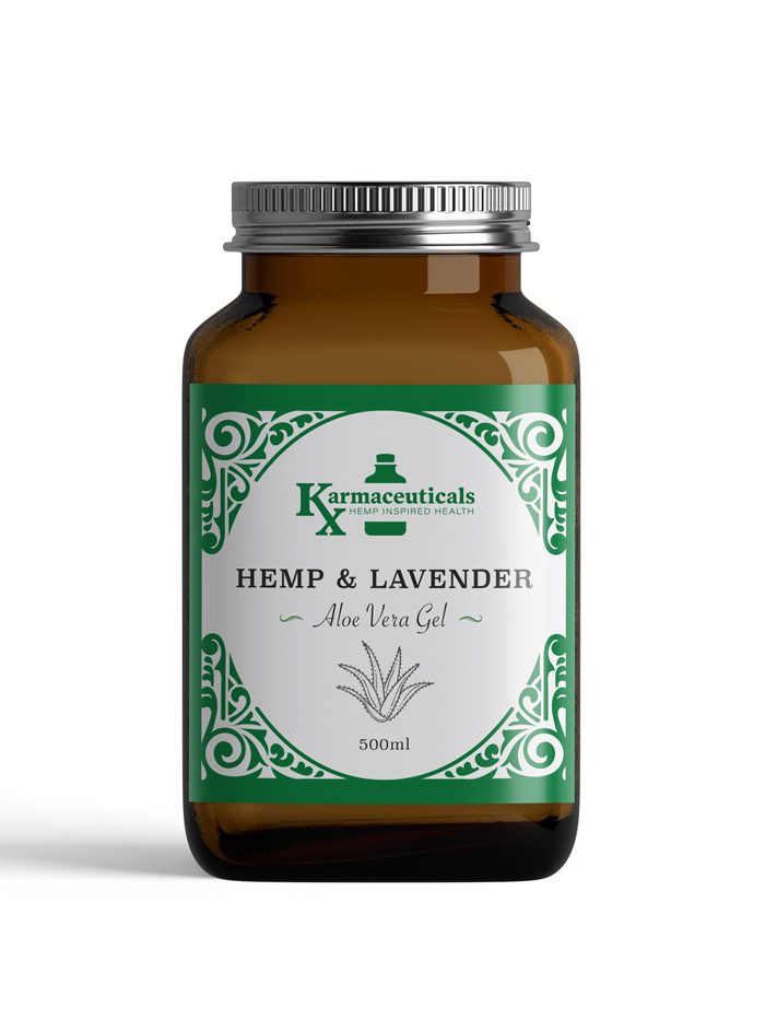 Hemp and Lavender Aloe Vera Gel