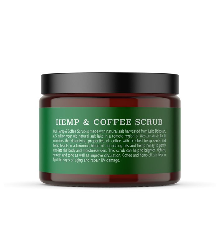 Hemp and Coffee Scrub