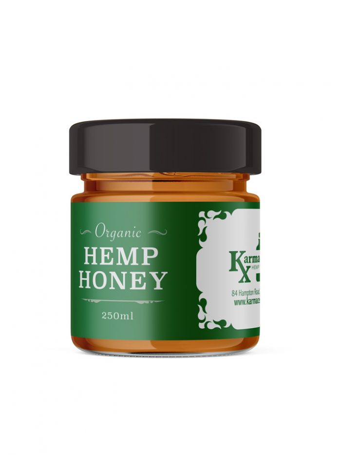 hemp honey jar