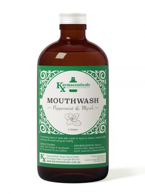 Peppermint and Myrrh Mouthwash